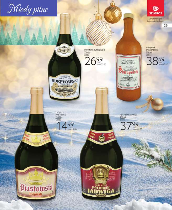 Selgros - gazetka promocyjna Katalog Wina od czwartku 04.12 do środy 17.12 - strona 29