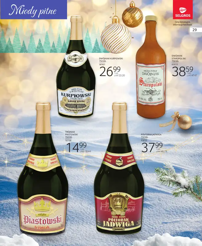 Selgros - gazetka promocyjna Katalog Wina od czwartku 04.12 do środy 17.12 - strona 29