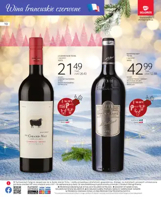 Selgros - gazetka promocyjna Katalog Wina od czwartku 04.12 do środy 17.12 - strona 10