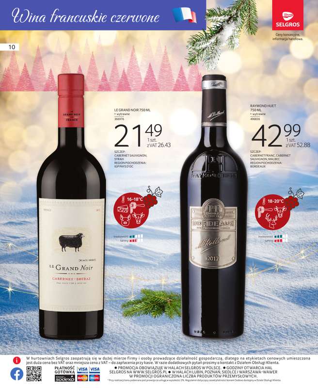 Selgros - gazetka promocyjna Katalog Wina od czwartku 04.12 do środy 17.12 - strona 10