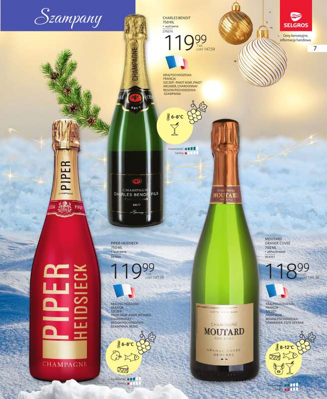 Selgros - gazetka promocyjna Katalog Wina od czwartku 04.12 do środy 17.12 - strona 7