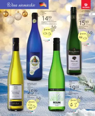 Selgros - gazetka promocyjna Katalog Wina od czwartku 04.12 do środy 17.12 - strona 21