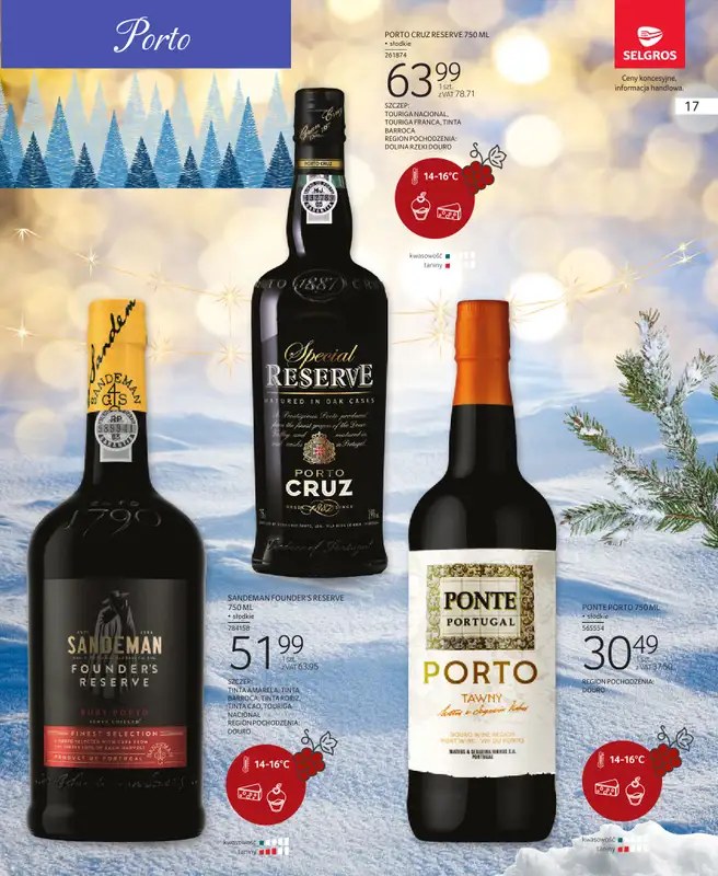 Selgros - gazetka promocyjna Katalog Wina od czwartku 04.12 do środy 17.12 - strona 17