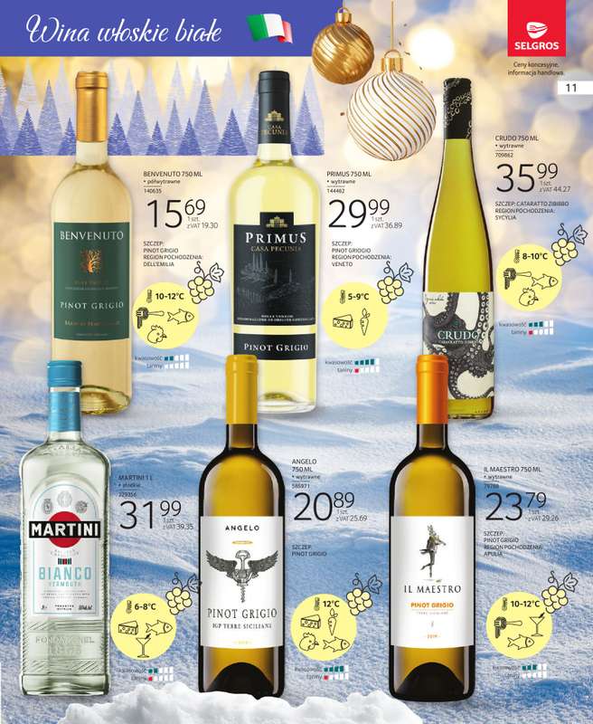 Selgros - gazetka promocyjna Katalog Wina od czwartku 04.12 do środy 17.12 - strona 11