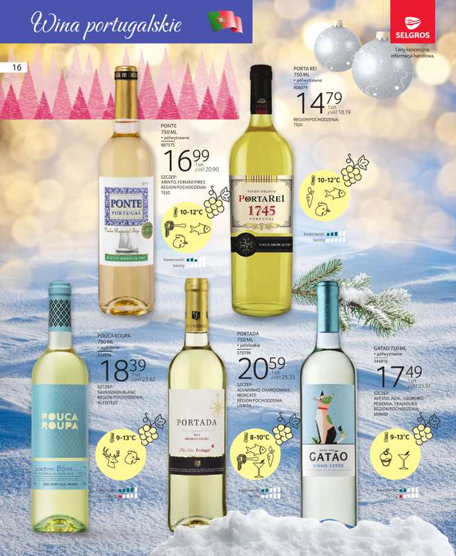 Selgros - gazetka promocyjna Katalog Wina od czwartku 04.12 do środy 17.12 - strona 16