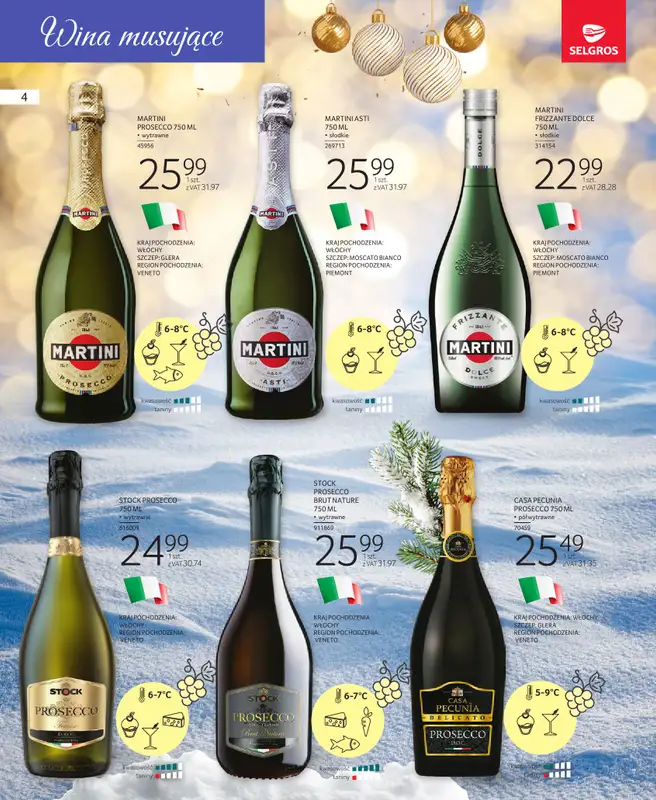 Selgros - gazetka promocyjna Katalog Wina od czwartku 04.12 do środy 17.12 - strona 4