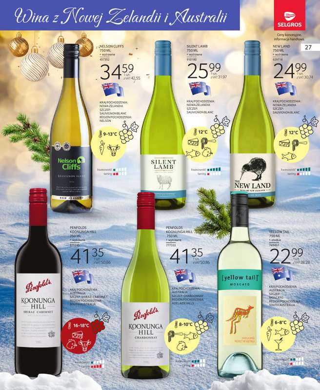Selgros - gazetka promocyjna Katalog Wina od czwartku 04.12 do środy 17.12 - strona 27