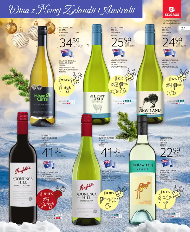 Selgros - gazetka promocyjna Katalog Wina od czwartku 04.12 do środy 17.12 - strona 27