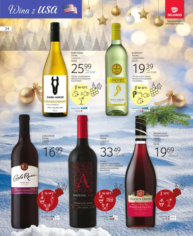 Selgros - gazetka promocyjna Katalog Wina od czwartku 04.12 do środy 17.12 - strona 24
