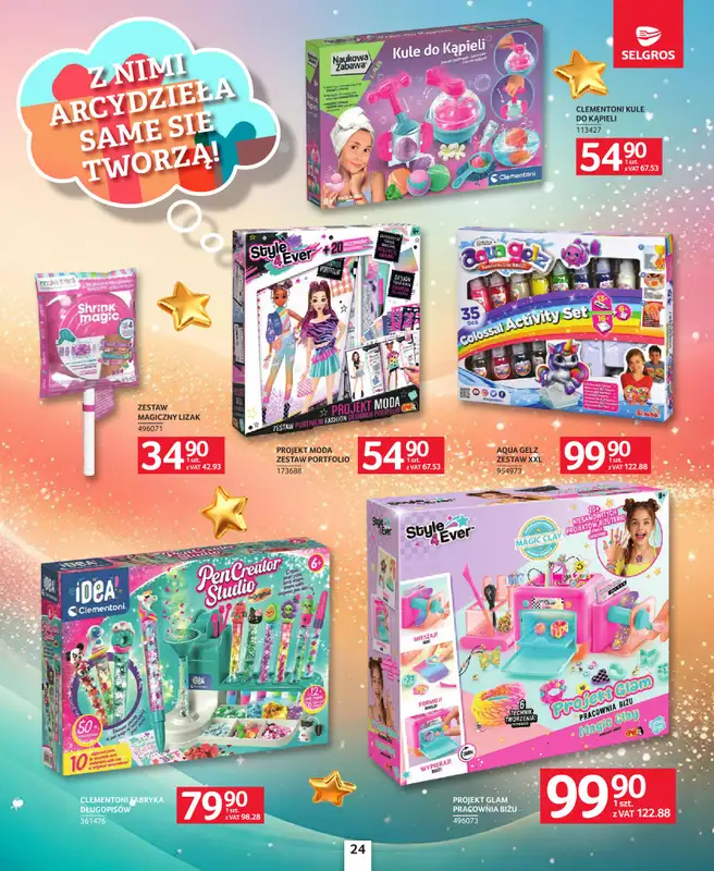 Selgros - gazetka promocyjna Katalog Zabawki od czwartku 04.12 do środy 17.12 - strona 24