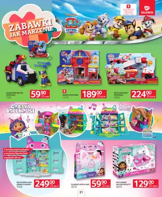 Selgros - gazetka promocyjna Katalog Zabawki od czwartku 04.12 do środy 17.12 - strona 21