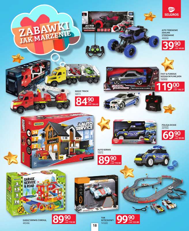 Selgros - gazetka promocyjna Katalog Zabawki od czwartku 04.12 do środy 17.12 - strona 18