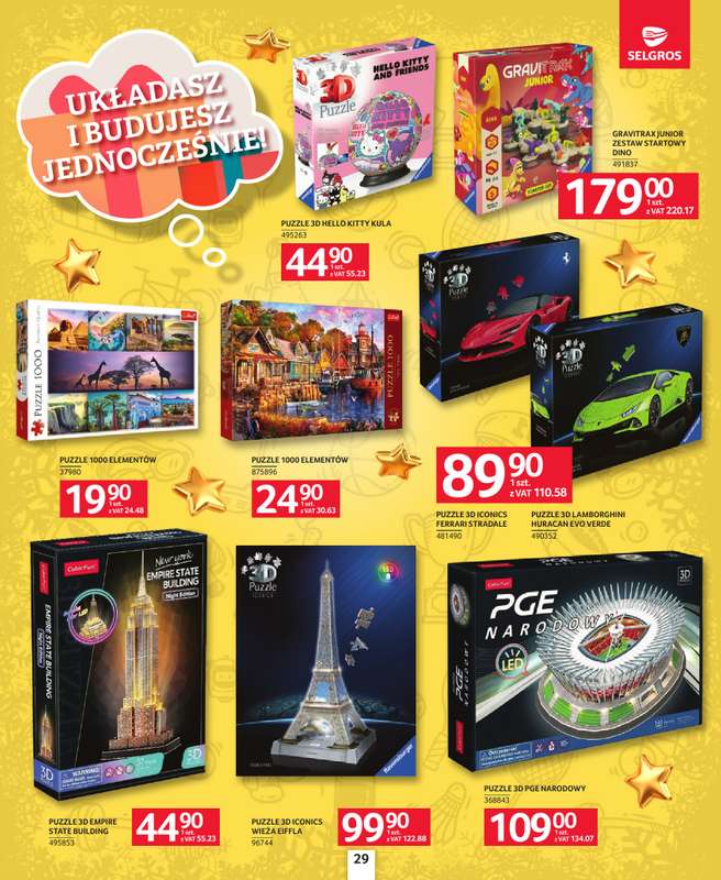 Selgros - gazetka promocyjna Katalog Zabawki od czwartku 04.12 do środy 17.12 - strona 29