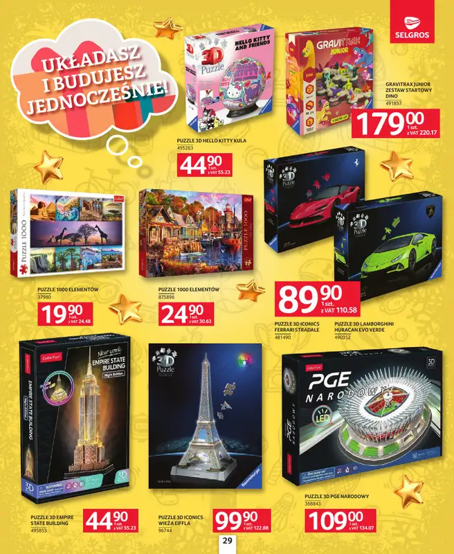 Selgros - gazetka promocyjna Katalog Zabawki od czwartku 04.12 do środy 17.12 - strona 29