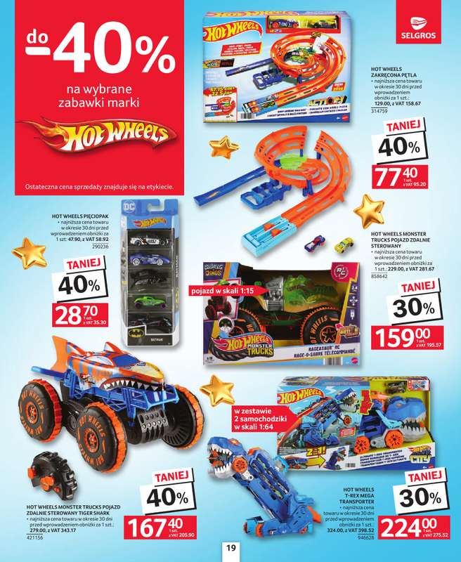 Selgros - gazetka promocyjna Katalog Zabawki od czwartku 04.12 do środy 17.12 - strona 19
