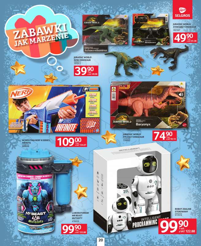 Selgros - gazetka promocyjna Katalog Zabawki od czwartku 04.12 do środy 17.12 - strona 20