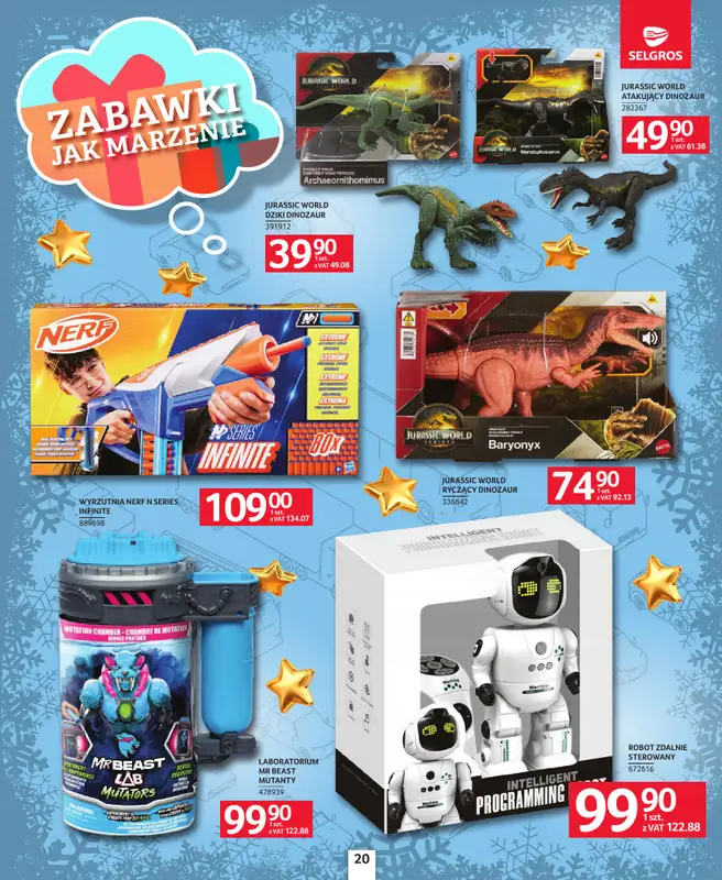Selgros - gazetka promocyjna Katalog Zabawki od czwartku 04.12 do środy 17.12 - strona 20