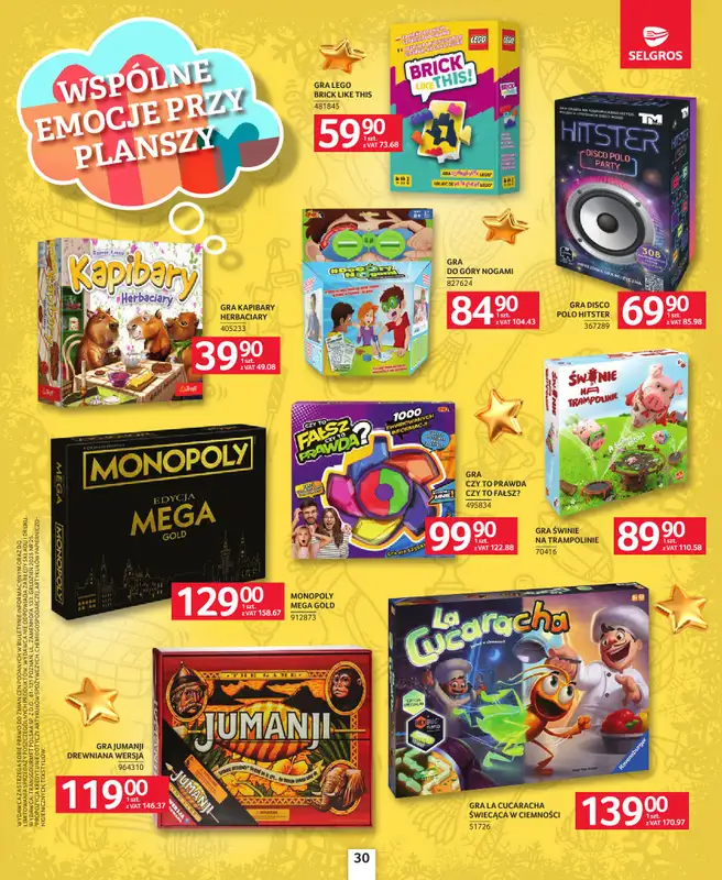 Selgros - gazetka promocyjna Katalog Zabawki od czwartku 04.12 do środy 17.12 - strona 30