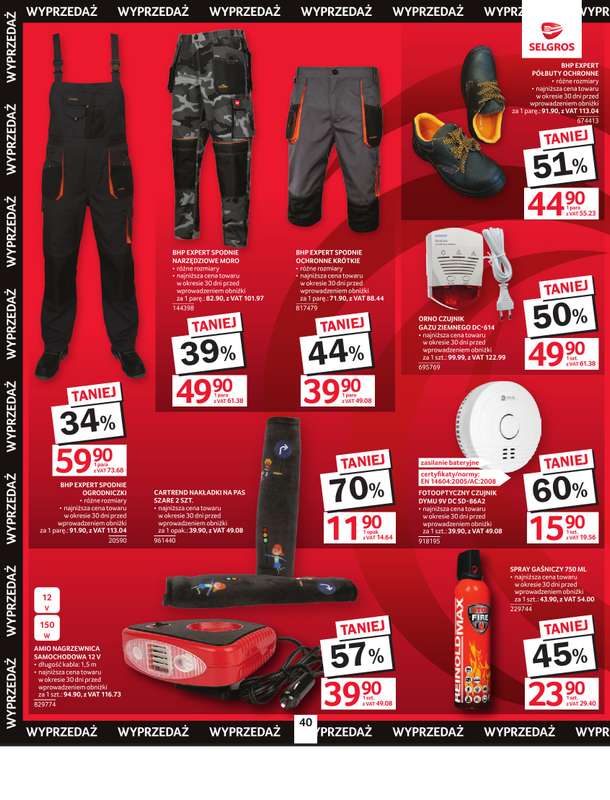 Selgros - gazetka promocyjna Oferta przemysłowa od czwartku 04.12 do środy 17.12 - strona 42