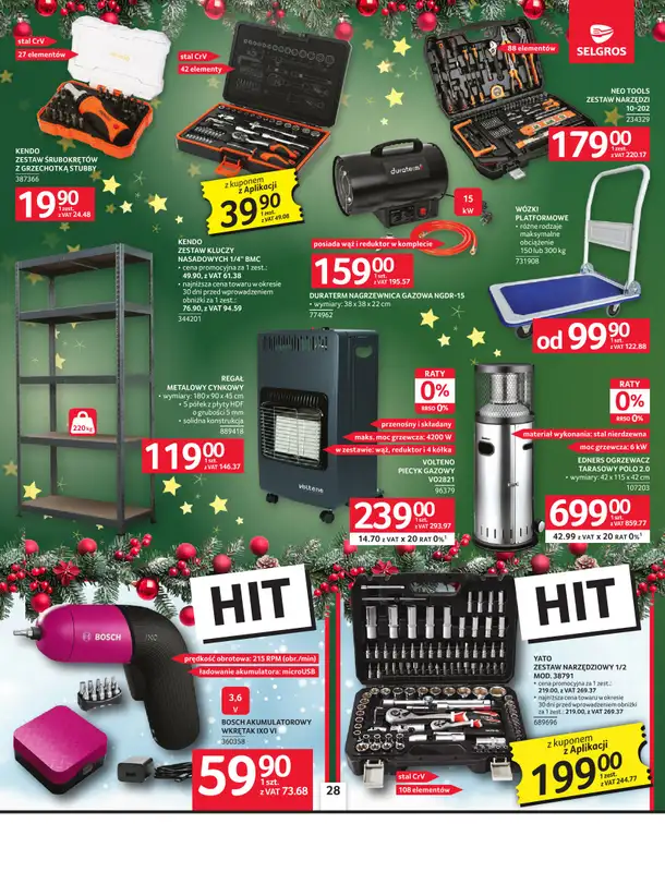 Selgros - gazetka promocyjna Oferta przemysłowa od czwartku 04.12 do środy 17.12 - strona 30
