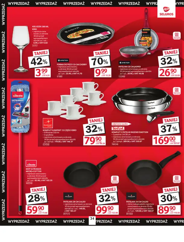 Selgros - gazetka promocyjna Oferta przemysłowa od czwartku 04.12 do środy 17.12 - strona 36
