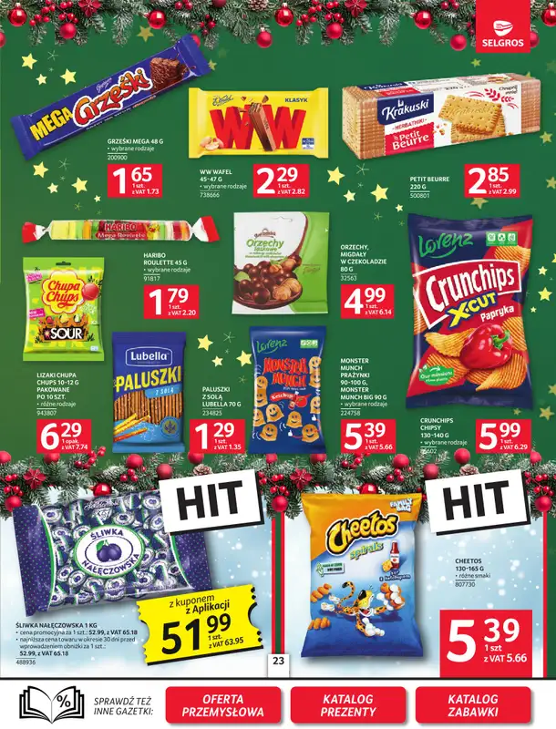 Selgros - gazetka promocyjna Oferta spożywcza od czwartku 04.12 do środy 17.12 - strona 23