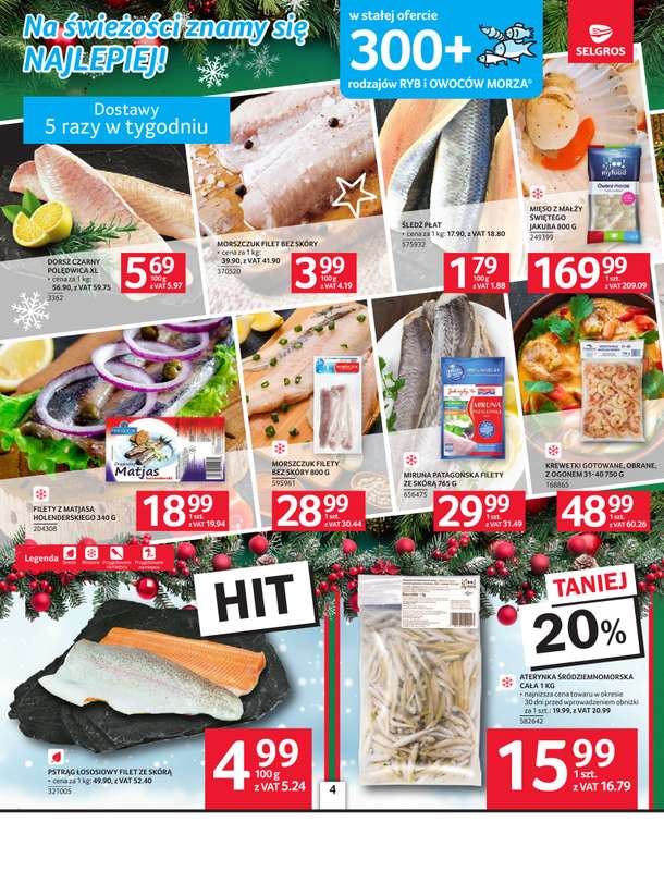 Selgros - gazetka promocyjna Oferta spożywcza od czwartku 04.12 do środy 17.12 - strona 4