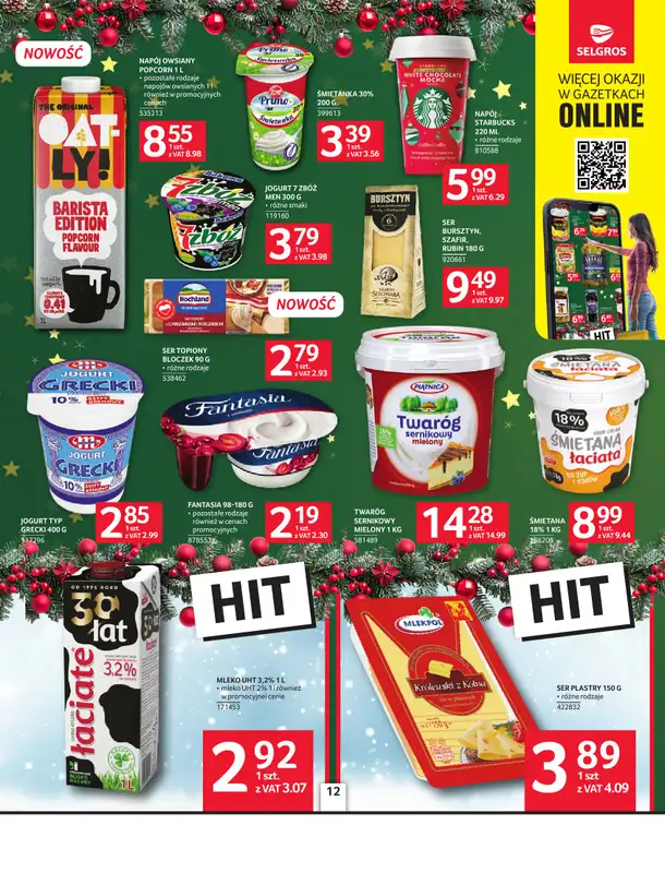 Selgros - gazetka promocyjna Oferta spożywcza od czwartku 04.12 do środy 17.12 - strona 12