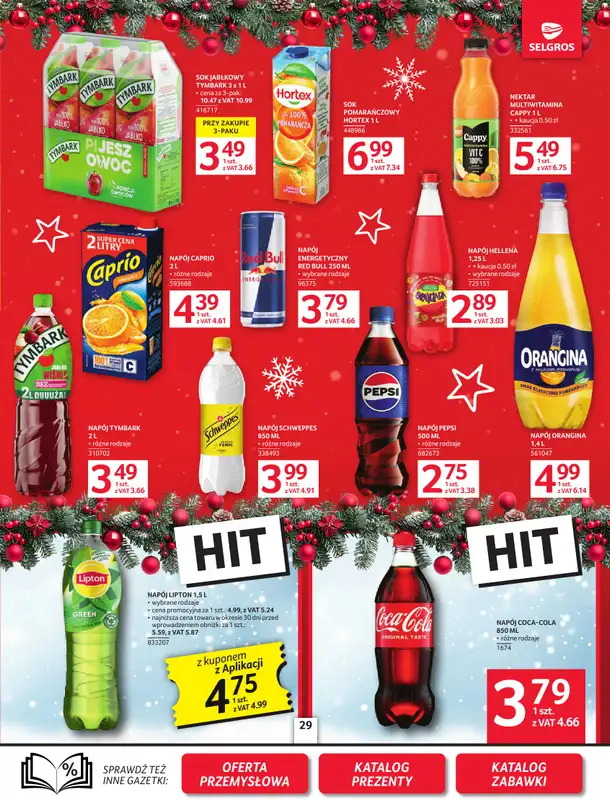 Selgros - gazetka promocyjna Oferta spożywcza od czwartku 04.12 do środy 17.12 - strona 29
