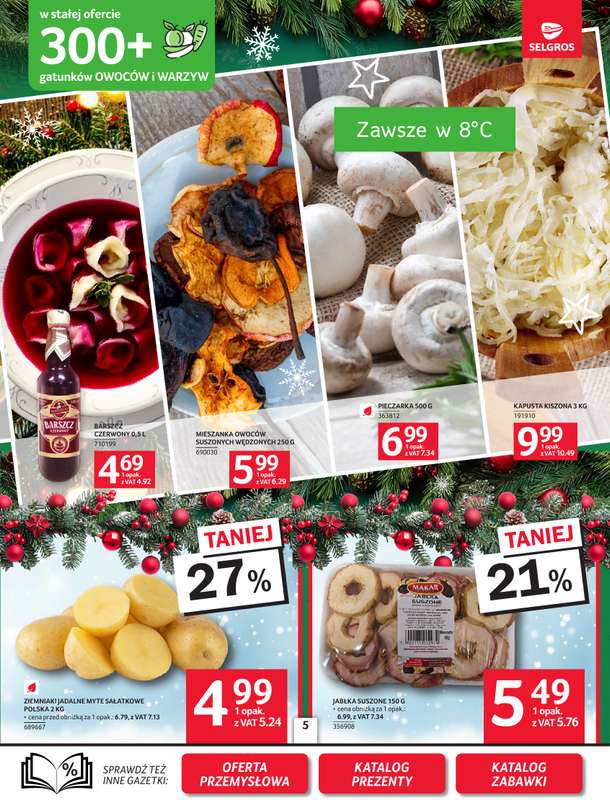 Selgros - gazetka promocyjna Oferta spożywcza od czwartku 04.12 do środy 17.12 - strona 5