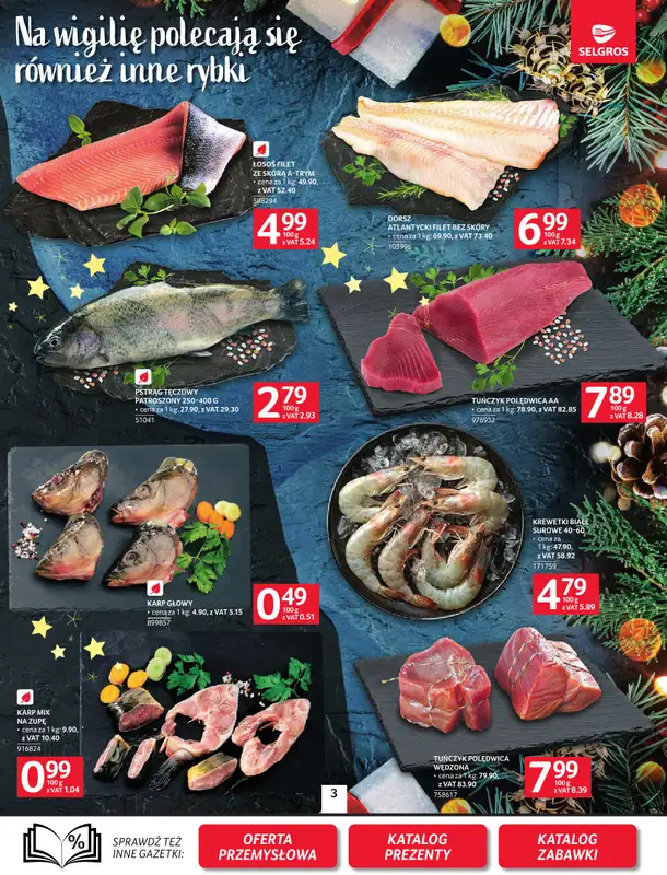 Selgros - gazetka promocyjna Oferta spożywcza od czwartku 04.12 do środy 17.12 - strona 3