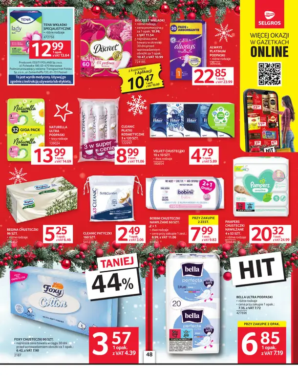 Selgros - gazetka promocyjna Oferta spożywcza od czwartku 04.12 do środy 17.12 - strona 48
