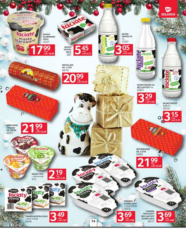 Selgros - gazetka promocyjna Oferta spożywcza od czwartku 04.12 do środy 17.12 - strona 14