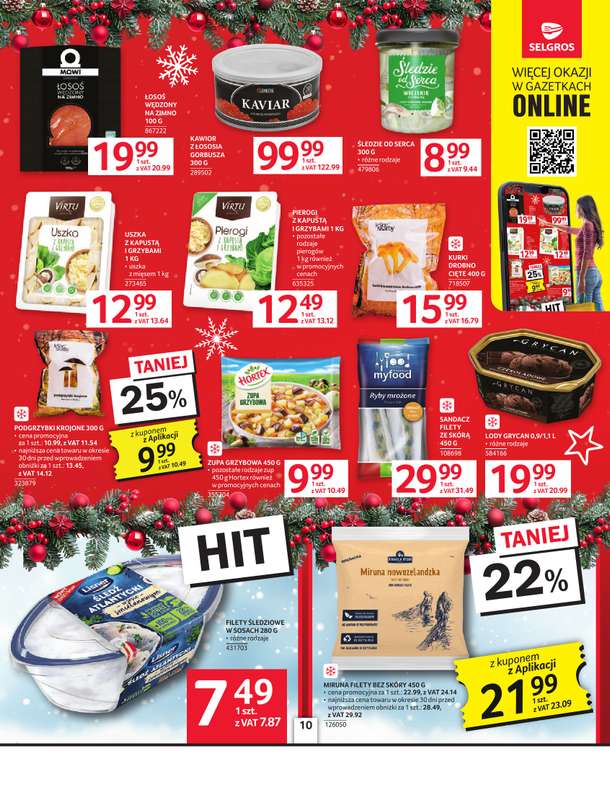 Selgros - gazetka promocyjna Oferta spożywcza od czwartku 04.12 do środy 17.12 - strona 10