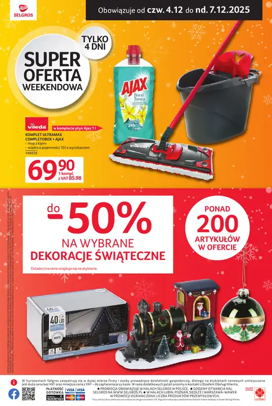 Selgros - gazetka promocyjna Oferta weekendowa od czwartku 04.12 do niedzieli 07.12 - strona 2
