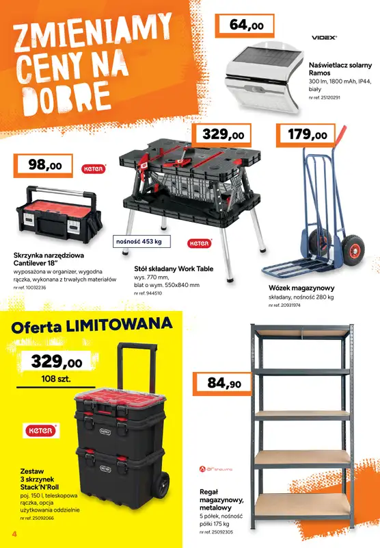 Bricoman - gazetka promocyjna Gazetka od poniedziałku 01.12 do niedzieli 21.12 - strona 4