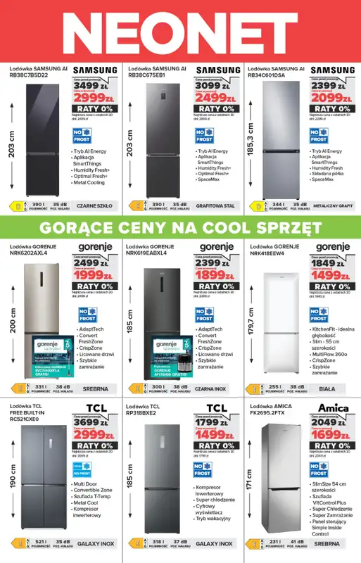 NEONET - gazetka promocyjna CODZIENNIE NOWY HIT CENOWY! TOP OFERTY od wtorku 02.12 do poniedziałku 22.12 - strona 13