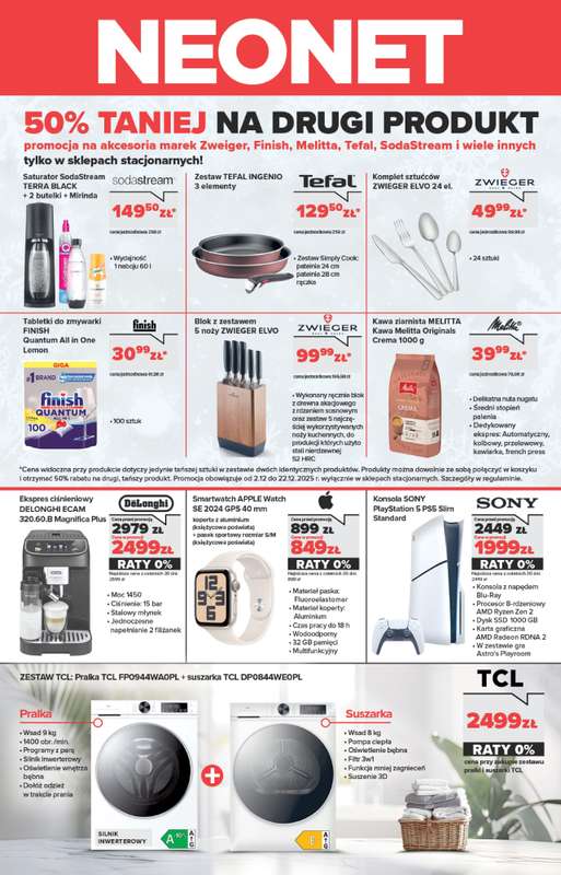 NEONET - gazetka promocyjna CODZIENNIE NOWY HIT CENOWY! TOP OFERTY od wtorku 02.12 do poniedziałku 22.12 - strona 16