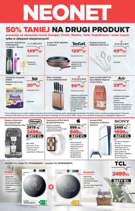NEONET - gazetka promocyjna CODZIENNIE NOWY HIT CENOWY! TOP OFERTY od wtorku 02.12 do poniedziałku 22.12 - strona 16