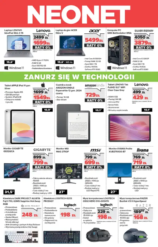NEONET - gazetka promocyjna CODZIENNIE NOWY HIT CENOWY! TOP OFERTY od wtorku 02.12 do poniedziałku 22.12 - strona 4