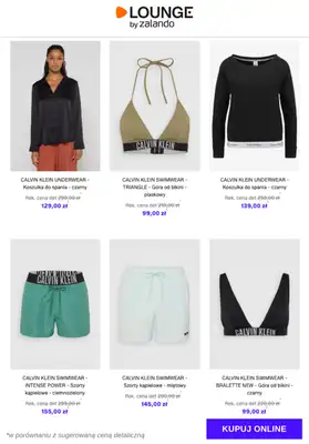 Lounge by Zalando - gazetka promocyjna Specjalne okazje: Calvin Klein Underwear od poniedziałku 01.12 do piątku 05.12 - strona 9