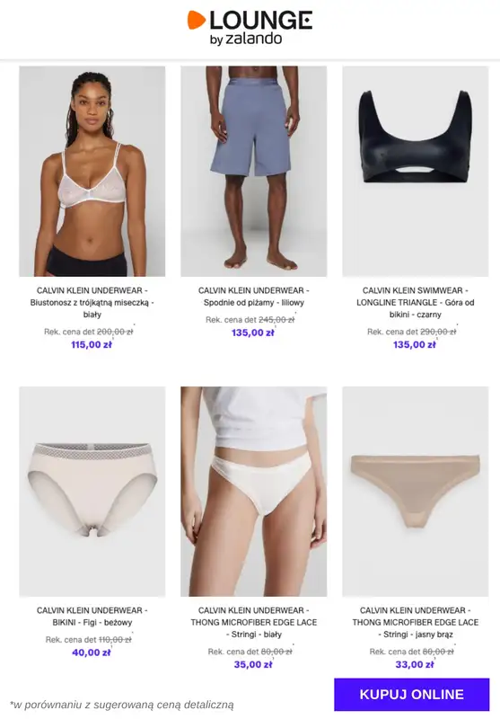 Lounge by Zalando - gazetka promocyjna Specjalne okazje: Calvin Klein Underwear od poniedziałku 01.12 do piątku 05.12 - strona 7