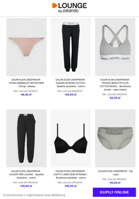 Lounge by Zalando - gazetka promocyjna Specjalne okazje: Calvin Klein Underwear od poniedziałku 01.12 do piątku 05.12 - strona 3