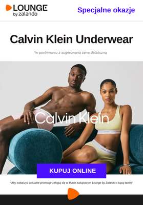 Lounge by Zalando - gazetka promocyjna Specjalne okazje: Calvin Klein Underwear od poniedziałku 01.12 do piątku 05.12