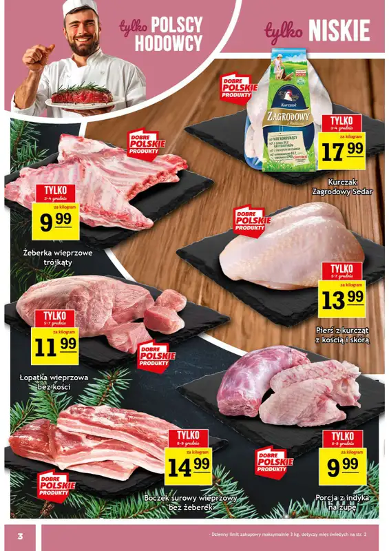 Gram Market - gazetka promocyjna Gazetka od środy 03.12 do wtorku 09.12 - strona 3