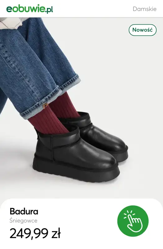 eobuwie.pl - gazetka promocyjna Zimowe NOWOŚCI dla niej od poniedziałku 01.12  - strona 6