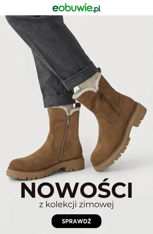 eobuwie.pl - gazetka promocyjna Zimowe NOWOŚCI dla niej od poniedziałku 01.12 
