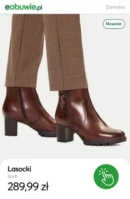 eobuwie.pl - gazetka promocyjna Zimowe NOWOŚCI dla niej od poniedziałku 01.12  - strona 5