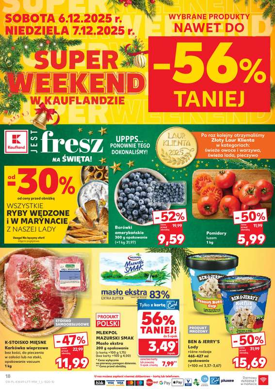 Kaufland - gazetka promocyjna Oferta Kaufland od czwartku 04.12 do wtorku 09.12 - strona 18
