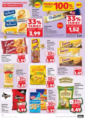 Kaufland - gazetka promocyjna Oferta Kaufland od czwartku 04.12 do wtorku 09.12 - strona 42